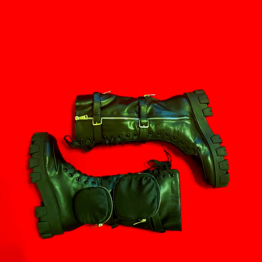 Public Desire Combat Boots